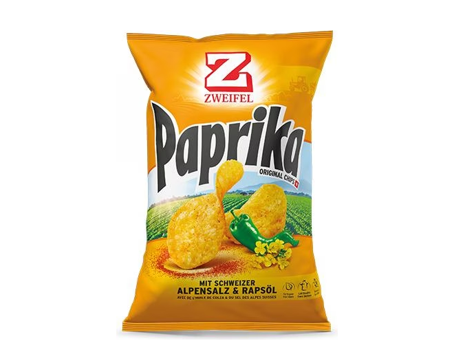 Zweifel 10 x Original Chips Paprika 90g - Image 2