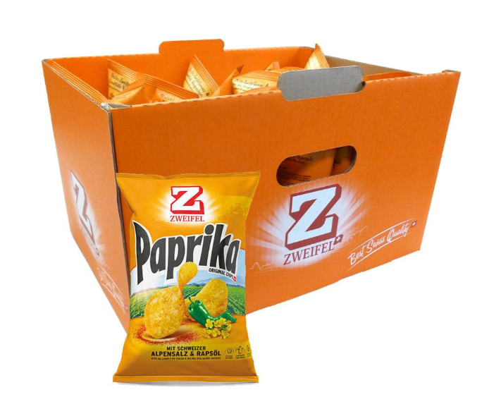 Zweifel 10 x Original Chips Paprika 90g - Image 3